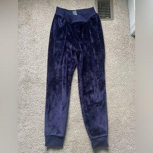 Double fleece super soft blue joggers C9 size large